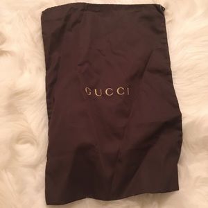 Gucci shoe dust bag